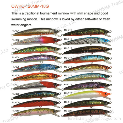 Fishing Lure ,Fishing Tackle ,Plastic Lure--Slim Minnow (HRL028)
